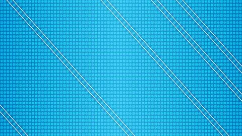 Abstract Blue Background with Square Pattern and Diagonal White Lines Stock Illustration