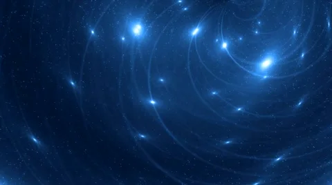 Abstract blue background with stars. Stock Footage 52700553