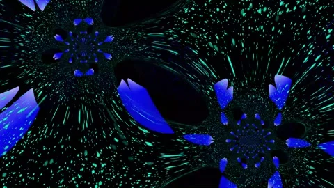 Abstract Blue Background With Stars Motion 動画素材 321585016