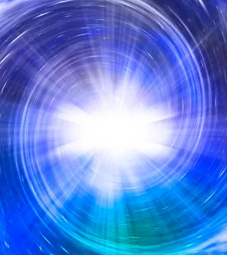 Abstract blue background with sunrays 스톡 일러스트