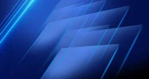 Abstract blue background with surfaces concept series イラスト素材