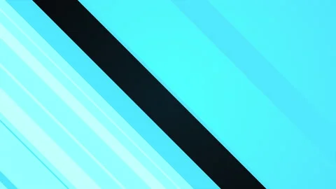 Abstract blue background with thin and wide diagonal lines. Computer generated Stock Footage 142334800