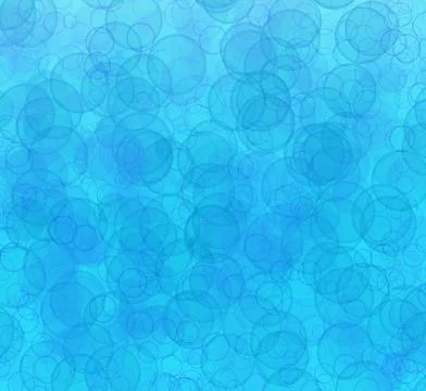Abstract blue background with transparent bubbles pattern 스톡 일러스트