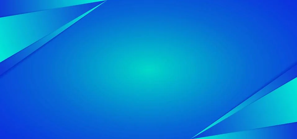 Abstract blue background triangle overlap layer design with space for content Stock Illustration