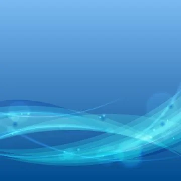 Abstract Blue Background Vector Stock Illustration