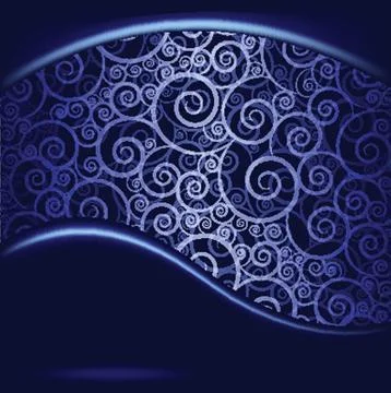 Abstract blue background. Vector illustration. Stock Illustration