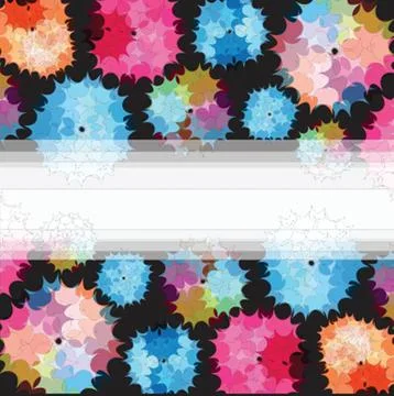 Abstract blue background. Vector illustration. Stock Illustration