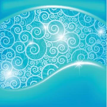 Abstract blue background. Vector illustration. Stock-Illustration