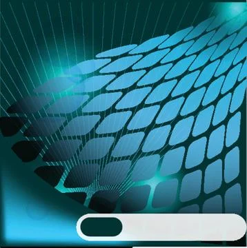 Abstract blue background. Vector illustration. Stock Illustration