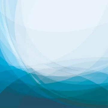 Abstract blue background, vector illustration Stock Illustration
