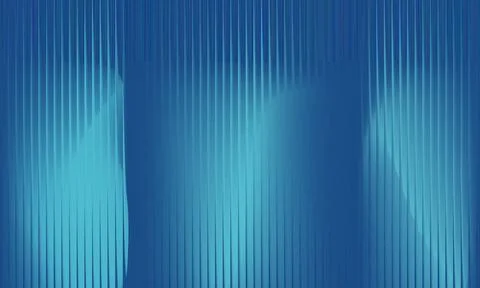 Abstract Blue Background with Vertical Ribbed Texture and Soft Cyan Gradien.. 스톡 일러스트