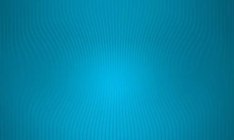 Abstract blue background with vertical wavy lines and central light glow, m.. Stock Illustration