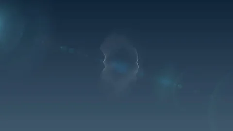 Abstract Blue Background with Waves Stock Footage 74080004