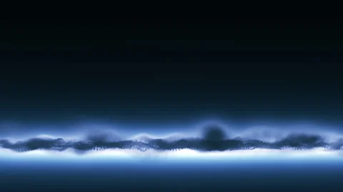Abstract blue background with waves Video stock 152339058