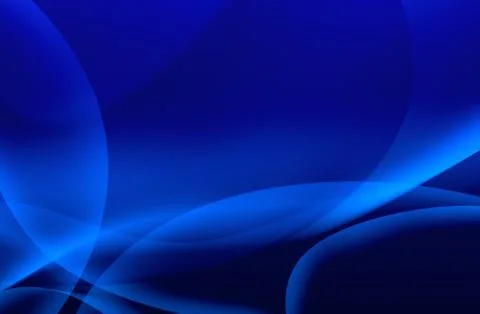 Abstract blue background of waves Stock Illustration