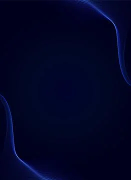 Abstract blue background with wavy lines halftone dot effect Stock Illustration