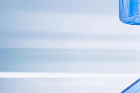 Abstract blue background with white horizontal stripes Stock Photos