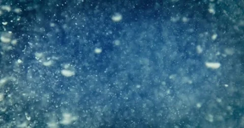 Abstract Blue Background with White Particles in Motion Stock Footage 299241015