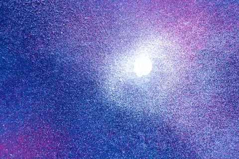 Abstract blue background with white splashes Stock Photos
