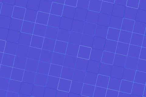 Abstract blue background with white square grid pattern Stock Photos