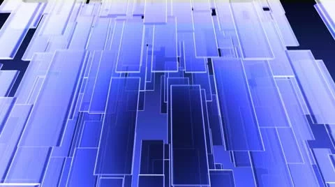 Abstract Blue Bar Background Stock Footage 10715812