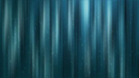 Abstract blue binary code background. Web developer. Digital computer code Video stock 283556908