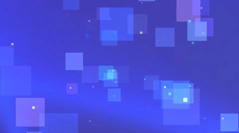 Abstract Blue Blocks Stock Footage 26153964
