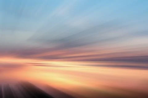 Abstract blue blurred background, gradient defocused colors 스톡 사진