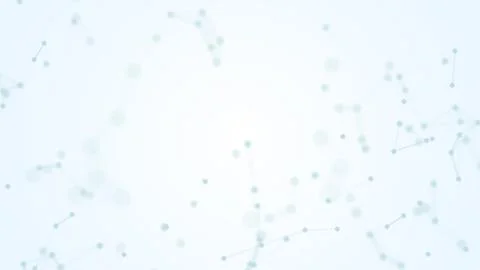Abstract blue blurred geometry wireframe network and connecting dot in spac.. Stock Illustration