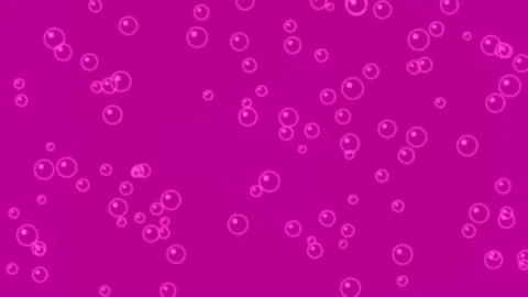 Abstract blue bokeh background with glowing floating bubbles pattern for co.. Stock Footage 339789961