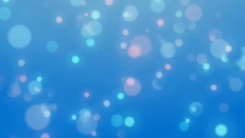 Abstract blue bokeh background motion.Beautiful blue light Stock Footage 101697536