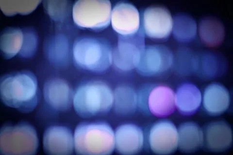 Abstract blue bokeh background Stock-Fotos