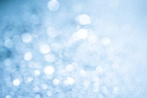 Abstract blue bokeh background Stock Photos