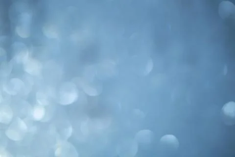 Abstract blue bokeh background Stock Photos