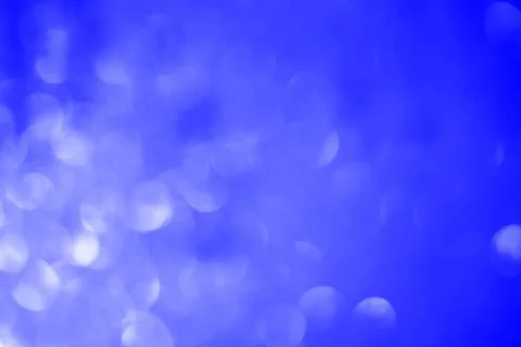 Abstract blue bokeh background Foto stock