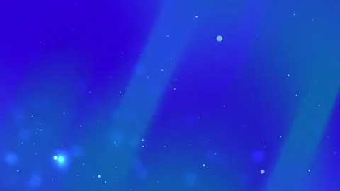 Abstract Blue Bokeh Background with Sparkling Particles 動画素材 334939194