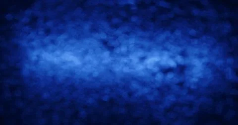 Abstract Blue Bokeh Light Background Texture Stock Illustration