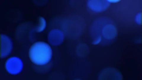 Abstract Blue Bokeh Light Overlay Animation Video stock 345009236