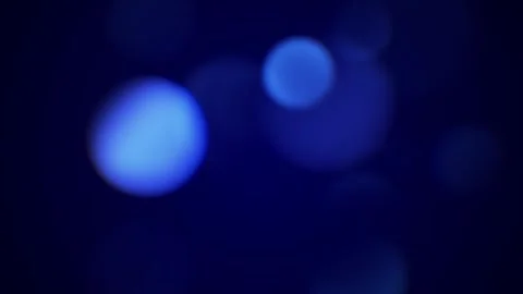 Abstract Blue Bokeh Light with Soft Glowing Blur and Dreamy Background Animation Video stock 346861678