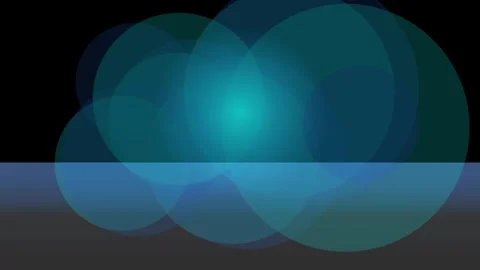 Abstract Blue Bokeh Lights Animation Stock Footage 344247628