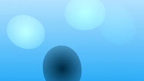 Abstract Blue Bokeh Lights Background with Soft Focus Effect. Stock Footage 327107901