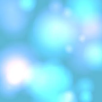 Abstract Blue Bokeh Lights Background with Soft Defocused Circular Glows an.. Stock Illustration