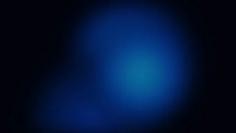 Abstract Blue Bokeh Lights on Black Background Stockbeeldmateriaal 344247079