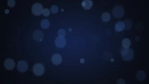 Abstract Blue Bokeh Particles Background Stock Footage 341415697