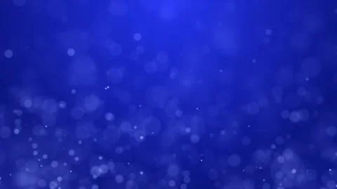 Abstract Blue Bokeh Particles Stock Footage 331629644