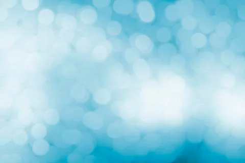 Abstract Blue bokeh texture background Foto stock