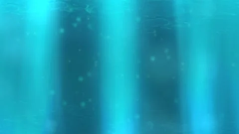 Abstract Blue Bokeh Video Background with Sea and Ocean Style Sparkles Lights Stock Footage 277438717