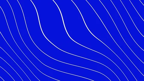 Abstract blue bright background with wavy lines and curves Stock Footage 310047334