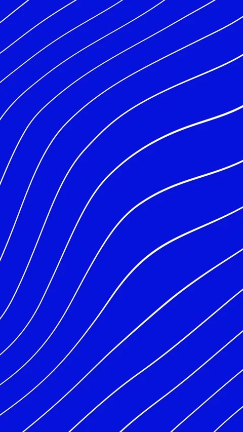 Abstract blue bright background with wavy line and curve, 4K seamless animation Stock Footage 313087361