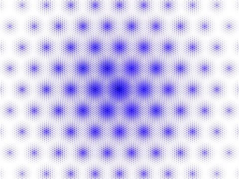 Abstract blue bubble dot swirl design background Stock Illustration